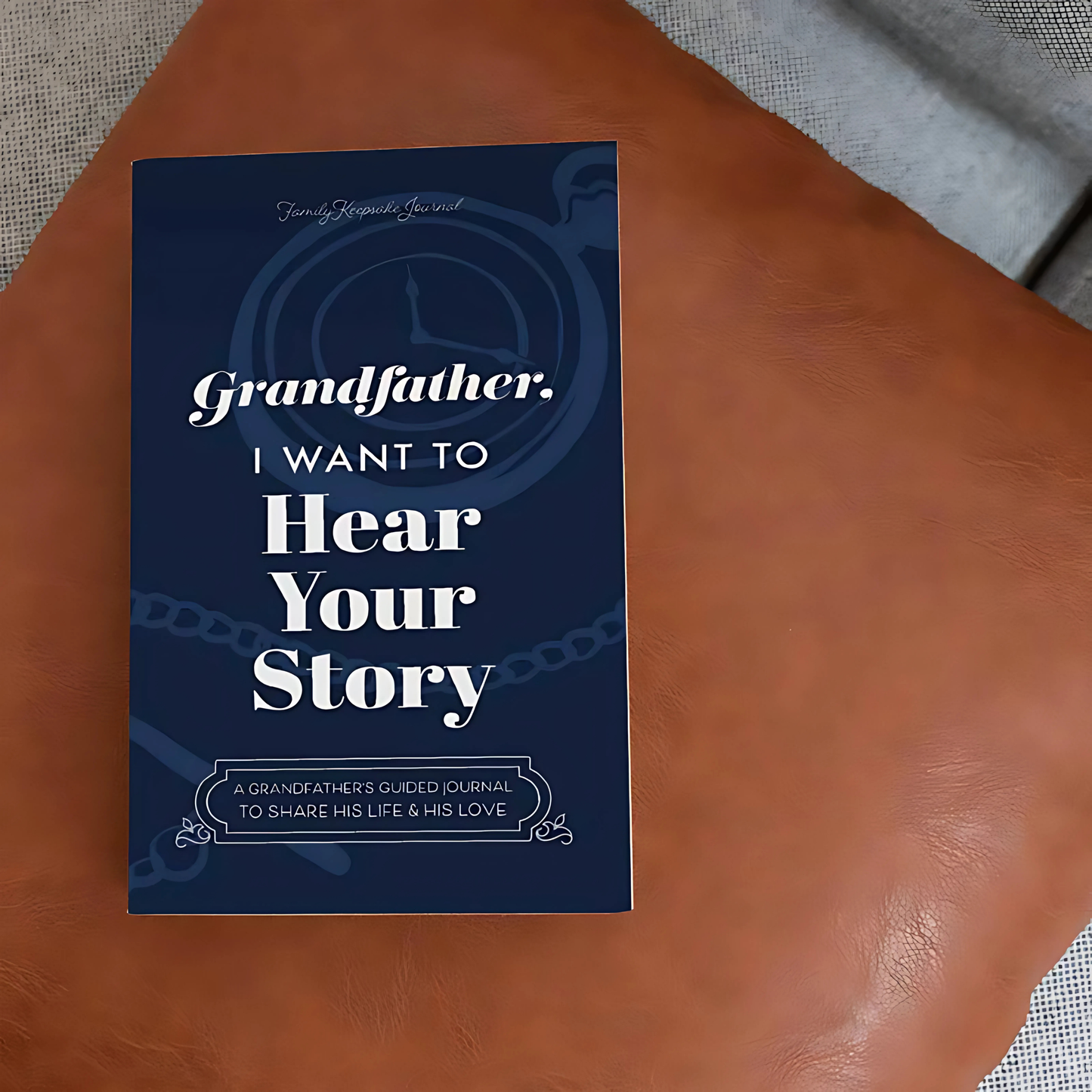 Grandfather, I Want To Hear Your Story - Navy